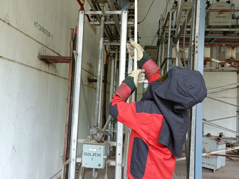 On-site electrical & mechanical works