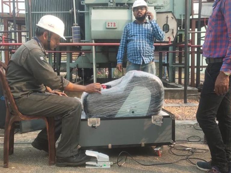 On-site electrical & mechanical works