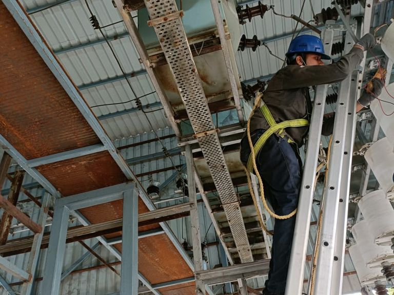 On-site electrical & mechanical works