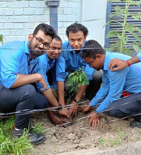 CSR — tree-plantation drive